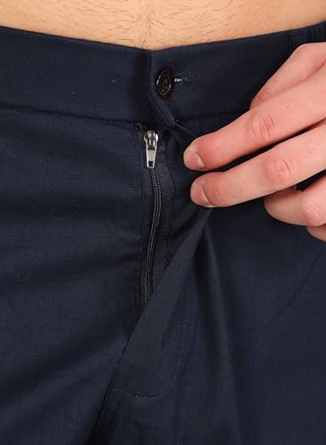 Image of RynoGear Linen Cotton Blend Casual Pants for Men || Trousers for Man || Pants for Man