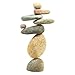 Ancient Graffiti Eight-Stone Balancing Cairn - Indoor/Outdoor Garden Decoration