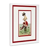 3dRose, Pretty Lady in a Victorian Era Bathing Suit Sitting on a Post, Museum Grade Canvas Wrap 16x20