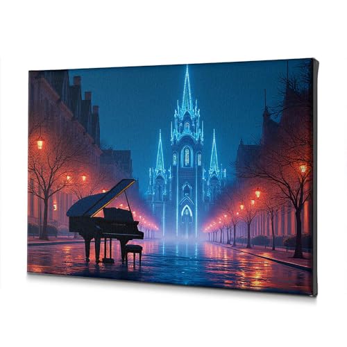 Toile décorative pour salle de bain pour rompre la monotonie des murs blancs 40x60