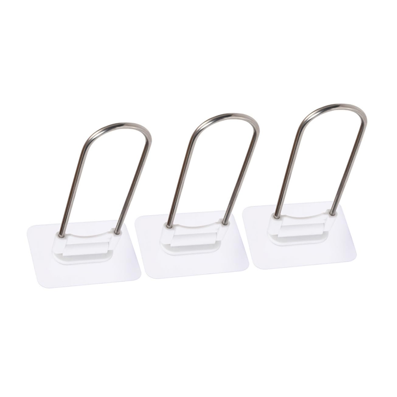 MUSISALY 3pcs Storage Rack Drying Rack for Clothes Fold Down Shelf Tool Hanger for Coat Hanger Wall Mount Wall Mounted Drying Rack Shelf Bracket Folding Shelf Folding Bracket White Plastic