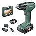Perceuse-visseuse sans fil Bosch - UniversalDrill 18 (2 batteries 18V-1,5Ah et chargeur, livré avec deux embouts de vissage et coffret)