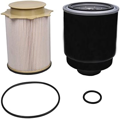 Fuel Filter Water Separator Set replacement for 2013-2018 Dodge Ram 6.7L Cummins 2500 3500 4500 5500 Turbo Diesel Engines Replaces 68197867AA 68157291AA