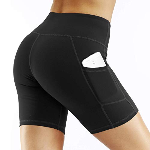 Luogongzi Flowy Biker Shorts Women Yoga Gym Athletic Running Workout Exercise Comfy High Waisted Spandex Leggings Casual Summer thumb #2