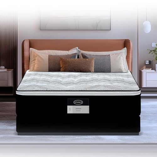 La Mejor Selección de Colchones america son buenos , tabla con los diez mejores. 43 COLCHONES DORMILON | América Jordan | Colchón Individual Resortes Infiniti | Firmeza Media | Hipoalergénico y Antibacterial | Colchones Individuales | Alto: 26 cm | 5 Años...