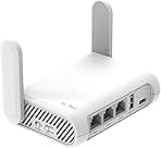 GL.iNet GL-SFT1200 (Opal) Portable WiFi Travel Router, Mini VPN Wireless Router for Fiber Optic Modem, Mobile Internet WiFi Repeater, Dual Band Openwrt Computer Routers, Home/Business/RV/Cruise