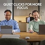 Logitech MX Anywhere 3S Compact Wireless Mouse, Fast Scrolling, 8K DPI Any-Surface Tracking, Quiet Clicks, Programmable Buttons, USB C, Bluetooth, Windows PC, Linux, Chrome, Mac - Graphite - Image 3