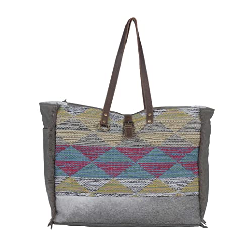 Myra Bag Vibrant Pyramids Weekender Bag S-3815