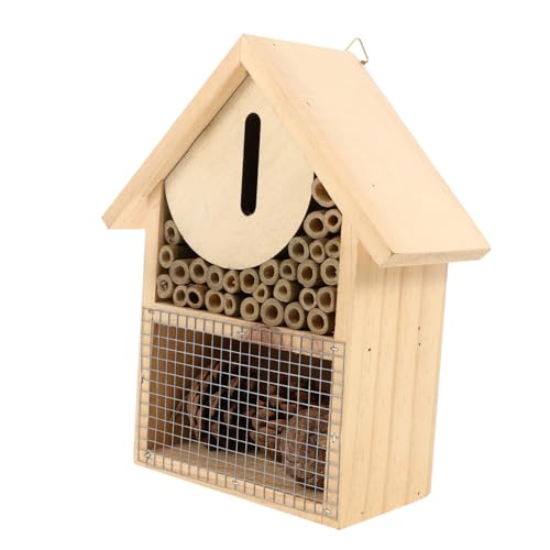 Mobestech Bienenhaus Holzhaus für Wildbienen