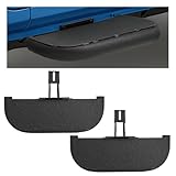 JMTAAT Rugged Side Steps Compatible with 2007-2018 Jeep Wrangler JK 2-Door Running Boards, High-Strength Steel Step Bars, Powder-Coated & Textured, 2-Piece Set