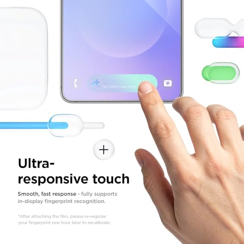Image of Supershieldz NeoGuard HD+ Tempered Glass Screen Protector Guard for samsung Galaxy S26 Plus / S25 Edge - Case-Friendly, Easy Installation