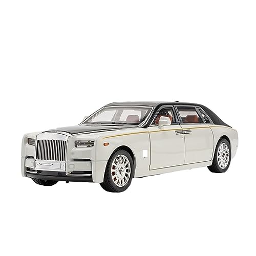 Modelo a escala 1:18 Rolls-Royce Phantom blanco