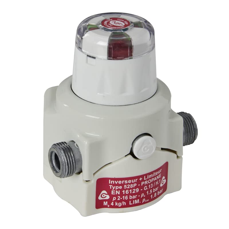 Favex - Détendeurs gaz propane - Inverseur Propane NF avec limiteur et indicateur - 4.0kg/h - 1.5b - M20x150
