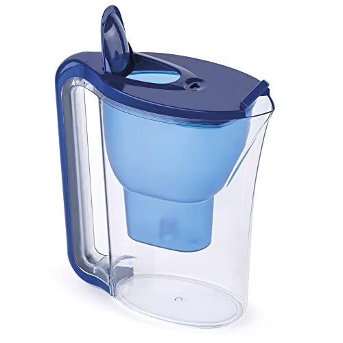 JATA HOGAR HJAR1003 - Jarra Filtradora de Agua de 3,5 litros. Incluye 6 filtros iónicos. Reduce la cal, cloro y residuos de cobre. Agua con sabor y pureza