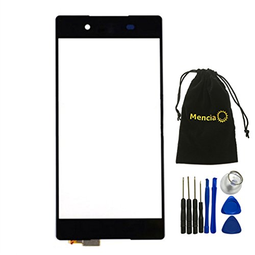 Mencia Front outer Touch Screen Digitizer glass lens for SONY XPERIA Z3+ Z3 PLUS Z4 E6553 E6533 (No LCD) (Black)