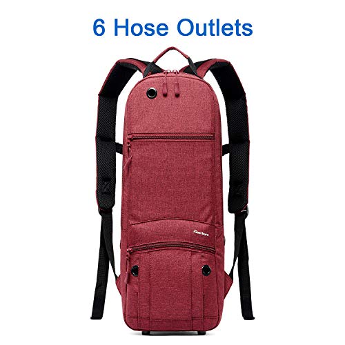 Iguerburn Oxygen Tank Backpack Portable Oxygen Cylinder Carrying Carrier Bag Medical O2 Tank Holder For Size D Tanks #TOP5