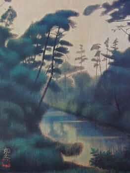 平山郁夫、楽堂、高級画版・限定、落款・版上サイン入、新品額装付 平山郁夫、楽堂、高級画版・限定、落款・版上サイン入、新品額装