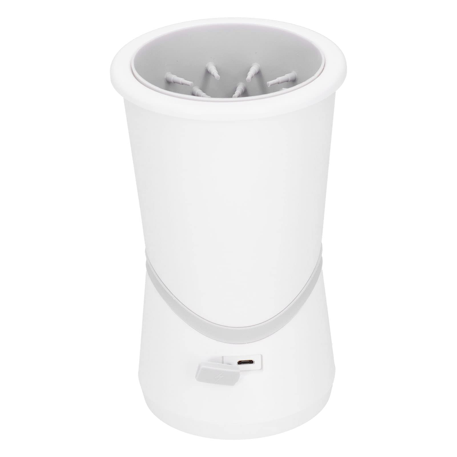 Elektryczny środek do czyszczenia łap zwierząt domowych Ładowanie przez USB Automatyczna myjka do łap psa Narzędzie do czyszczenia Miękkie silikonowe włosie Obrotowa konstrukcja