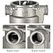 316 Stainless Steel 1”Marine Water Strainer，Engine Unit Air Conditioning Boat Seawater Strainer Hardware Fitting for Yacht Ship