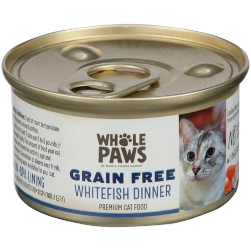 Image of Whole Paws, Whole Paws, Whitefish Recipe Cat Food, 3 Ounce
