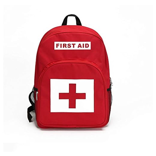 Baoke First Aid Backpack Kit (Red E01)