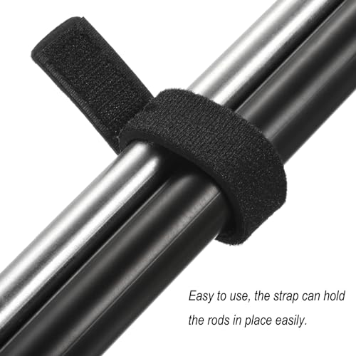 Sangles pour canne à pêche extensibles PATIKIL maintien ferme et anti-friction lot de 6 - 4
