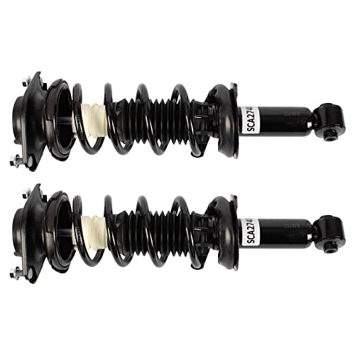 Image of TRQ Rear Shock and Spring Assembly Set Compatible with 2015-2017 Subaru Legacy