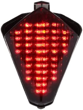 Integrated Sequential LED Tail Lights Smoked Lens for 2007-2008 Yamaha YZF R1