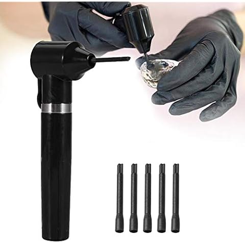 Electric Tattoo Pigment Ink, Pigment Mixer Sticks, 2 Colours Electric Permanent Makeup Pigment Mixer Tattoo Suppliers Ink Colour Blender with 5 Pcs Mixer Sticks(01) Cover