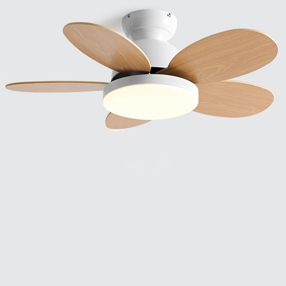 Ceiling Fans With Light And Remote Dimmable Lighting & Ceiling Fans 6 Speeds Reversible Modern Ceiling Fans With 5 Blades Fans Light Quiet Kids Room Ceiling Fan With LED Light For Living Room Bedroom