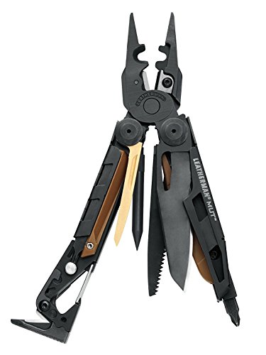 Preisvergleich Produktbild Leatherman - MUT EOD, Schwarz mit MOLLE Holster Braun