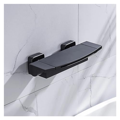 Robinet cascade mural pour résoudre le manque de débit avec douchette ergonomique - 2
