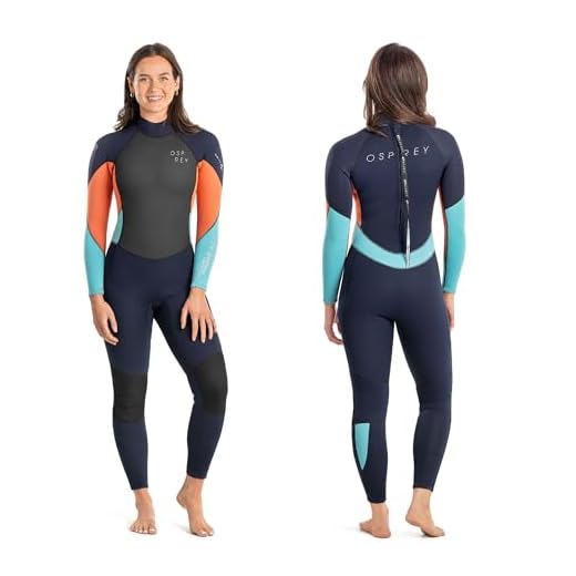 Osprey Damen Zero 3 mm Neoprenanzug, Mehrfarbig, M