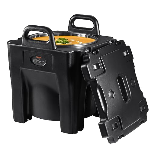 VEVOR Conteneur Isotherme Boîte de Transport en LLDPE à Chargement par le Haut pour Garder au Chaud ou Froid Bacs Alimentaires Traiteur Restauration...