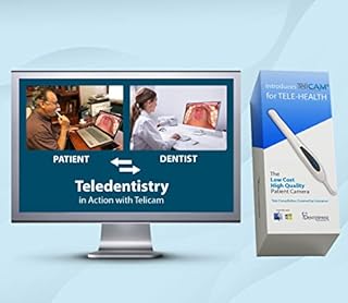 TELICAM Intraoral Camera Dental, USB Dental Camera, Work with Eaglesoft,Dexis, Carestream and More