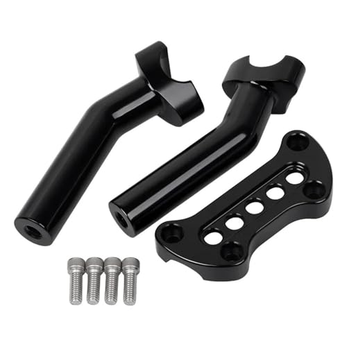 Elevador de manillar motocicleta 6" con retroceso para Dyna y Sportster