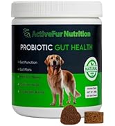 ActiveFur Nutrition Probiotic Chews for Dogs - 120 Chicken Flavoured Soft Chews