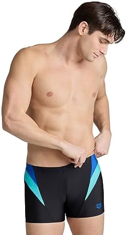 Short de bain Homme Arena MEN S SWIM SHORT GRAPHIC Noir - Achat en