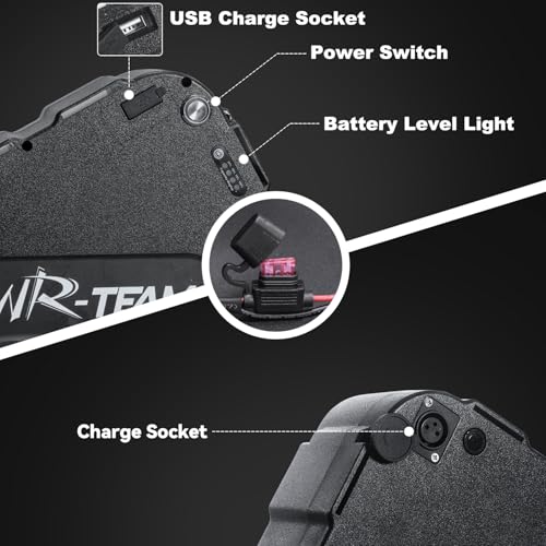 Ebike Battery 72v 20AH 3000W battery with 4A Charger, USB Port, Lithium Electric Bike Battery for 72V 3000W Motor,60A BMS,Samsung 50S Original Cells - Image 2