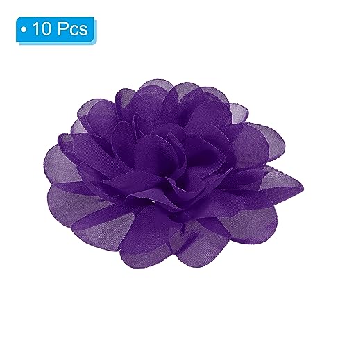 PATIKIL 3.9" Chiffon Flowers - Image 3