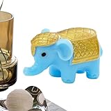 Décoration Apaisante: Conçue comme un , cette statue d'éléphant en résine apporte une énergie spirituelle sereine dans votre zone de travail. Elle crée une ambiance paisible et propice à la concentration, idéale pour une décoration de bureau ou de poste de travail.