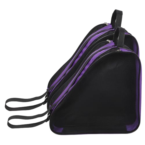 KICHOUSE Skate Bag for Girls Roller Skate Backpack with Shoe Holder Large Compartment Accessories