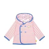 Steiff Baby - Mädchen sweatjack Übergangsjacke, Salmon Rose, 56 EU