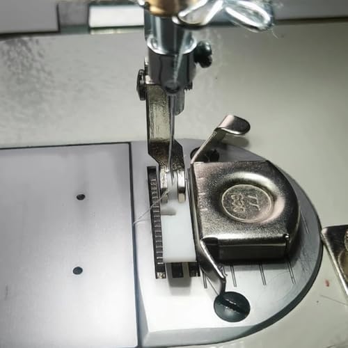 3 piezas pie prensatela teflón para máquina industrial miniatura 6