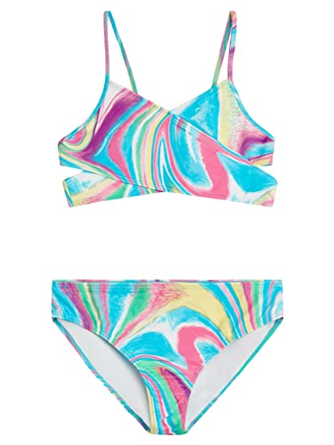 Image of Kanu Surf Girls' Coral Reef Beach Sport Wrap Around Bikini 2-piece Swimsuit