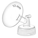 Maymom Pump Part Compatible with Spectra S1,S2 Spectra 9 Plus Breastpump; Incl Wide Mouth Flange (One flange-13mm Flange) Not Original Spectra Flange; Not Spectra Baby USA Parts