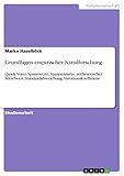  Grundlagen empirischer Sozialforschung: Quick-Votes, Spannweite, Spannenmitte, arithmetischer Mittelwert, Standardabweichung, Variationskoeffizient