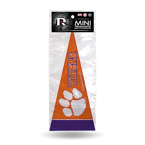 Image of Rico Industries NCAA Mini Pennant Set 4 inch x 9 inch Felt Mini Pennant Team Set (Includes 8 Pieces)