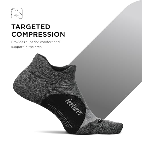 Image of Feetures Elite Light Cushion No Show Tab Sock Wave