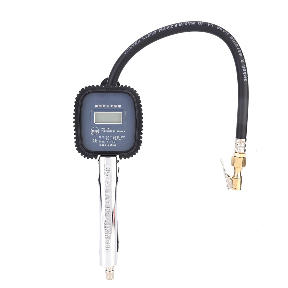 Yctze Digitaler Reifendruckanzeige mit LCD -Anzeige für Genaue 5-145 Psi -Messung Aufblasen, Deflatieren und Ihre Reifen Mühelos